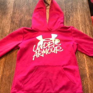 Under Armour dry-fit sweatshirt!